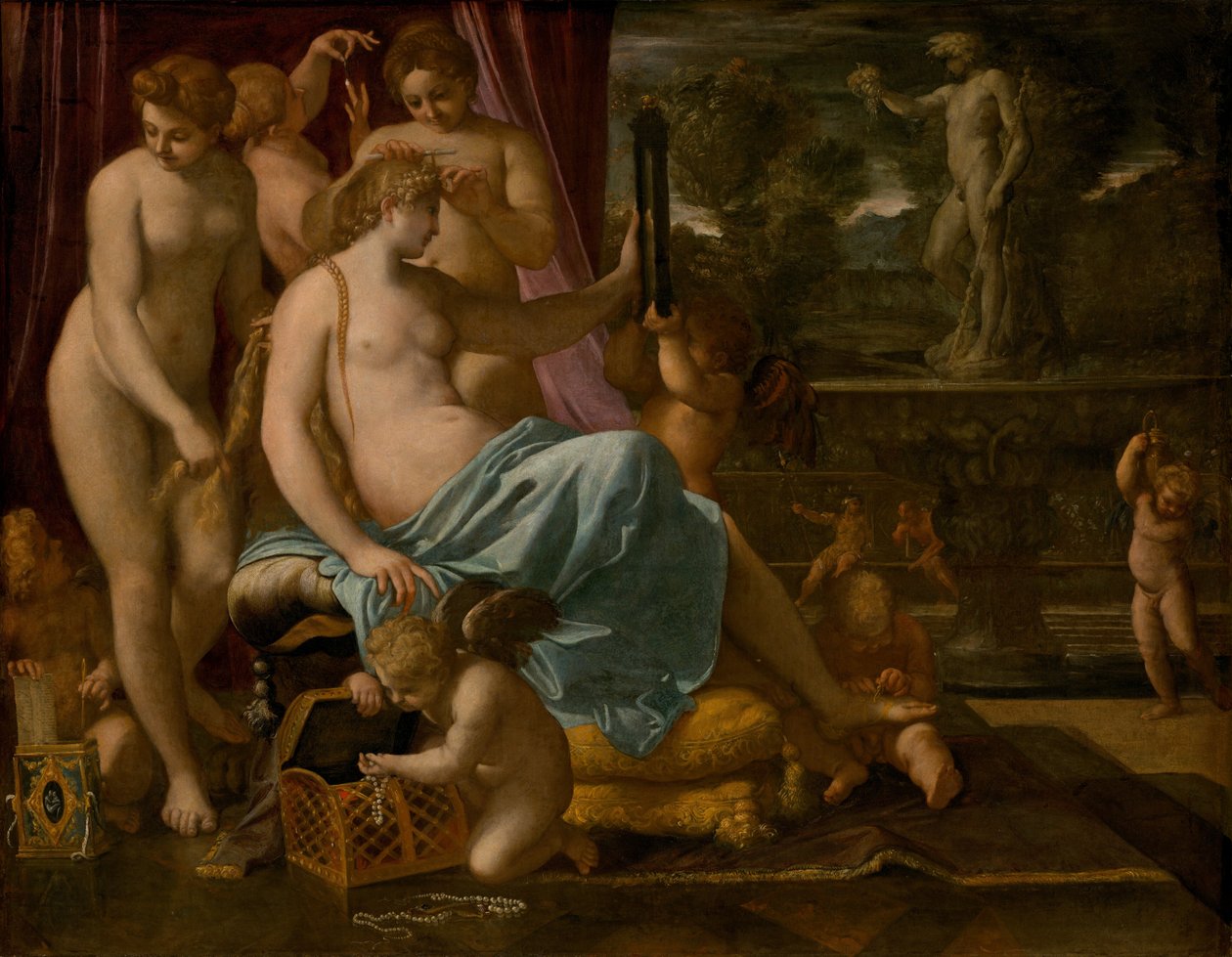 Venere adornata dalle Grazie, 1590-1595 da Annibale Carracci