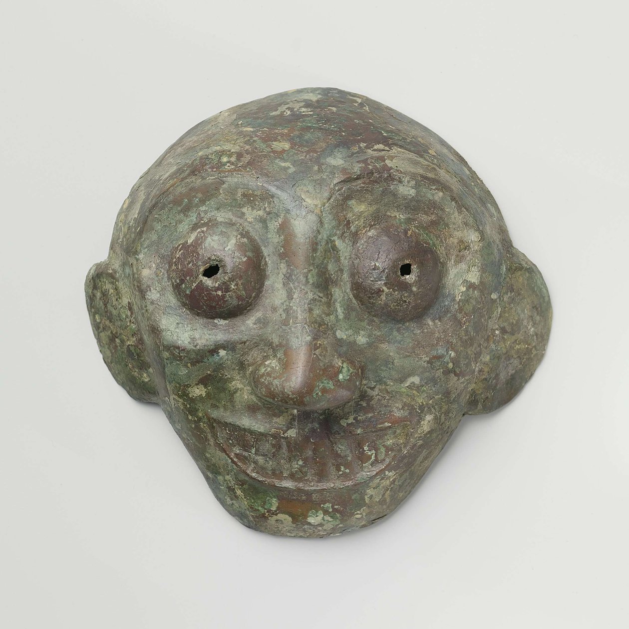 Maschera di bronzo cinese, c.1100-800 a.C. da Unbekannt Unbekannt