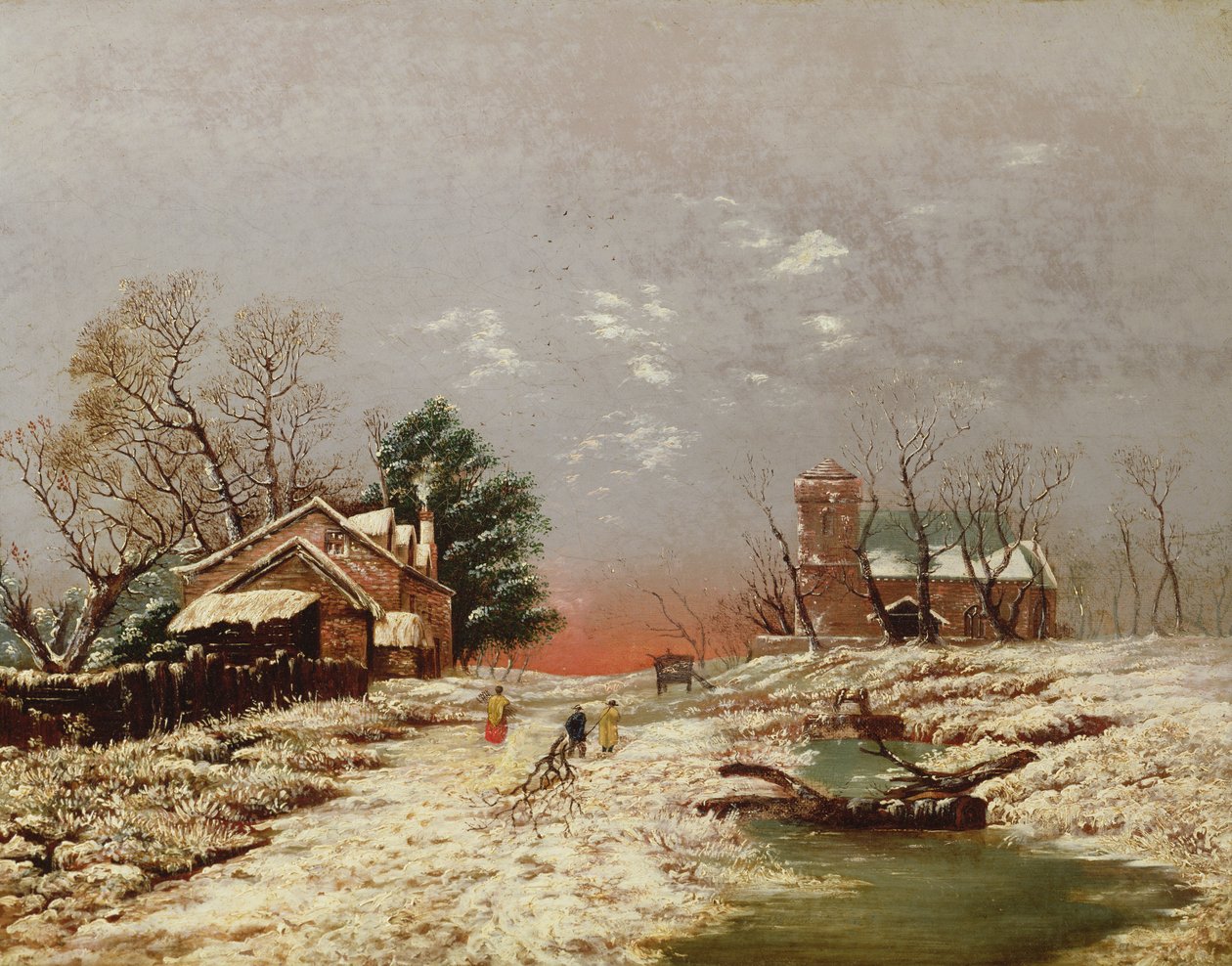Scena invernale da Unbekannt Unbekannt