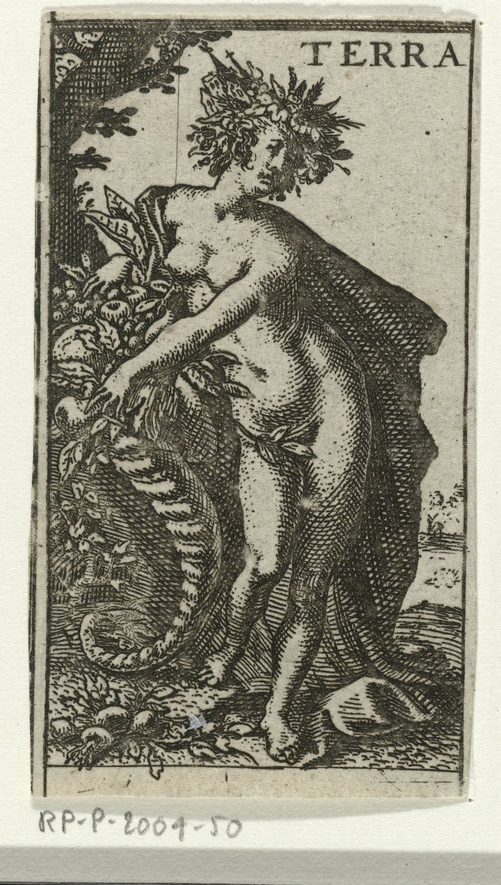 Terra (Dei quattro elementi) da Anonymous