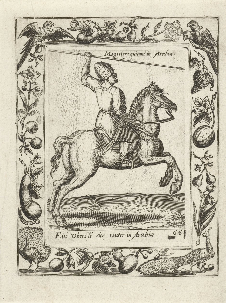 Capo arabo a cavallo da Anonymous