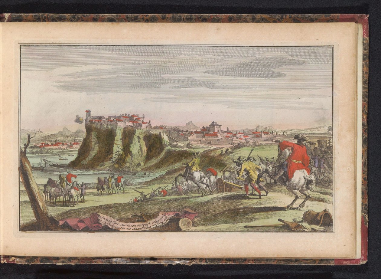 Assedio di Verua, ca. 1702 da Anonymous