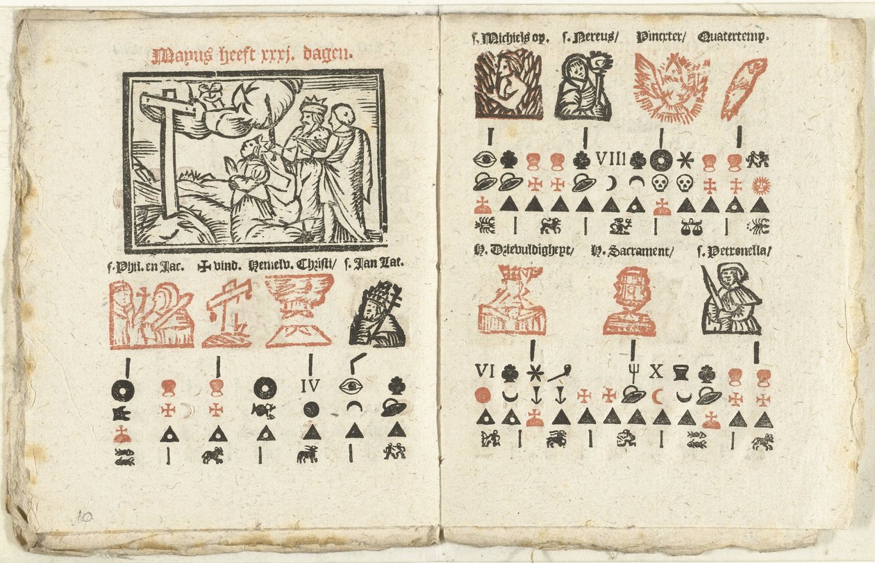 Pagine con la previsione per il mese di maggio, 1712 da Anonymous