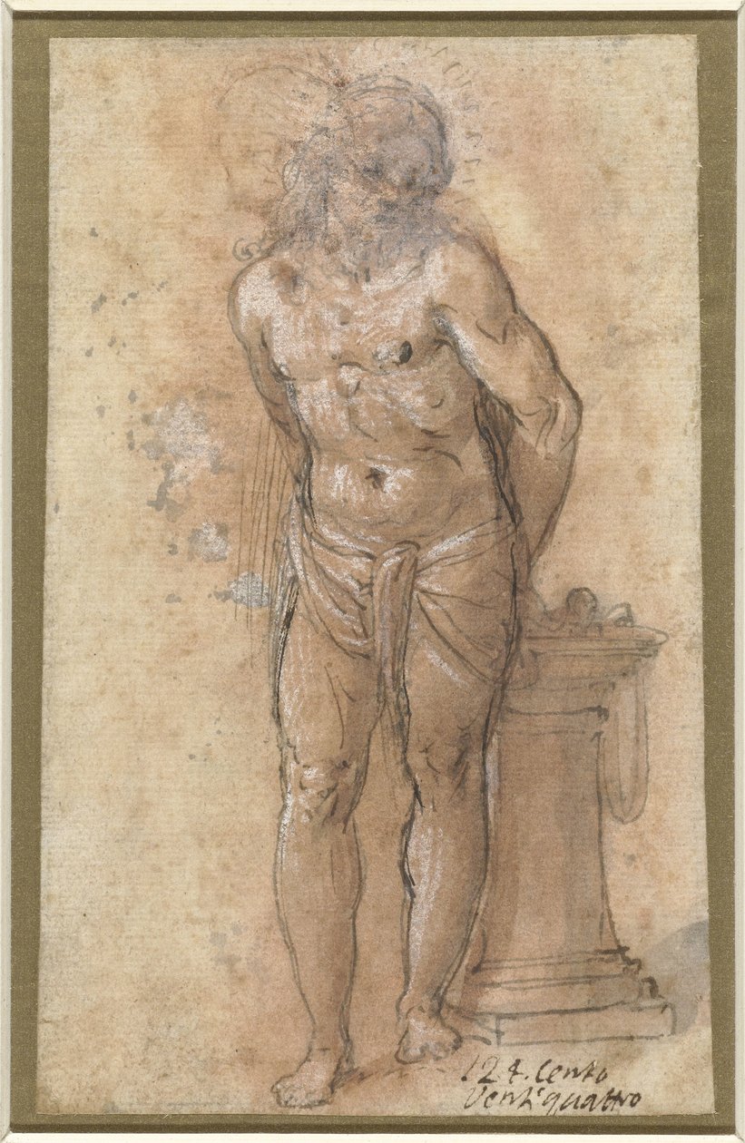 Cristo alla colonna della flagellazione da Anonymous