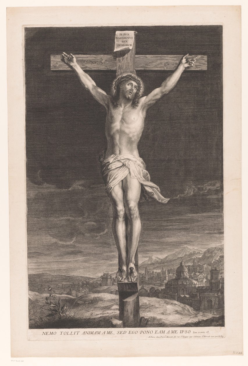 Cristo sulla croce da Anonymous