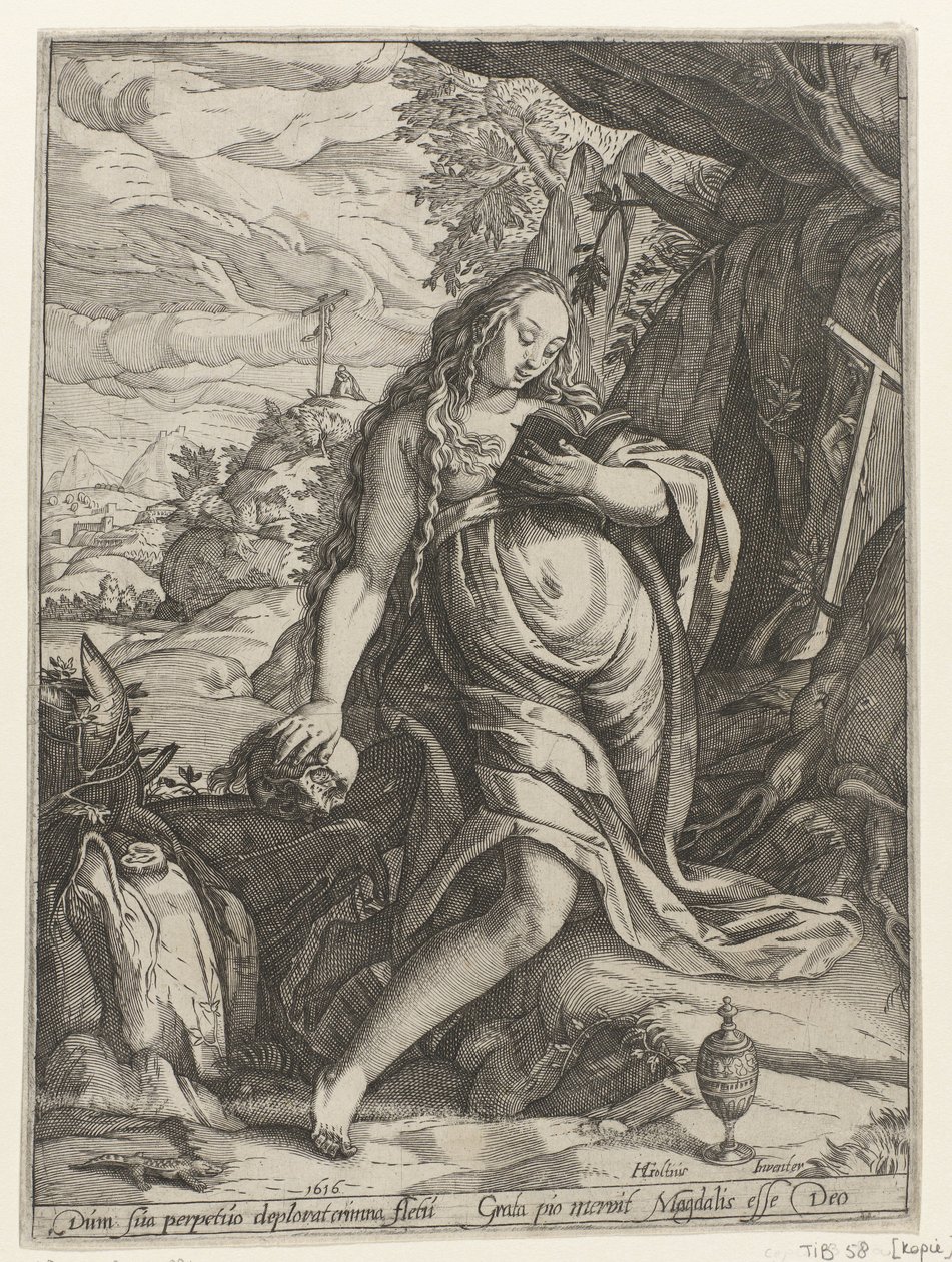 La penitente Maria Maddalena da Anonymous