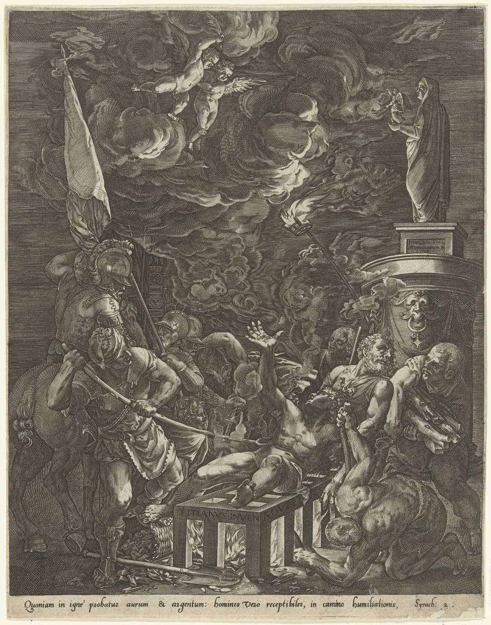 Il martirio di San Lorenzo da Anonymous