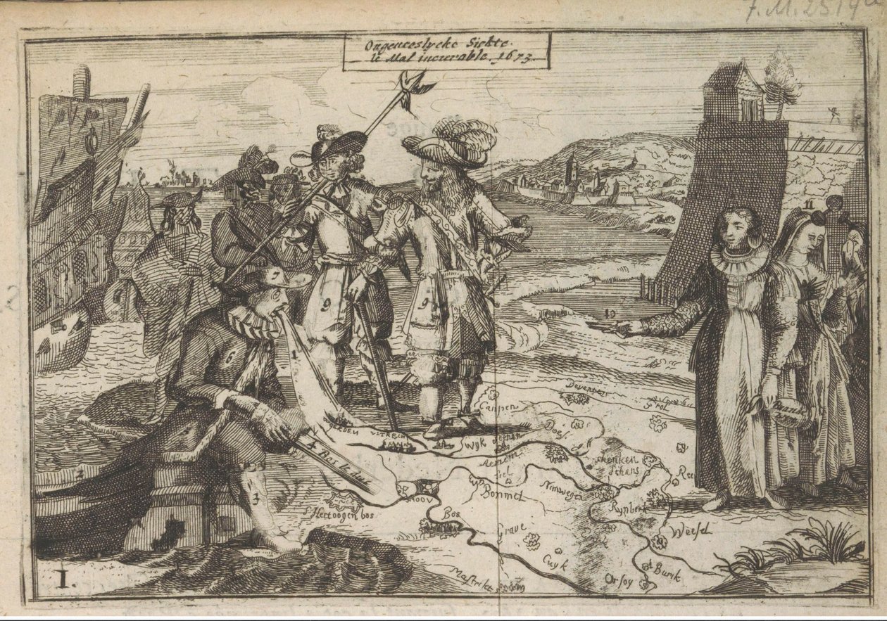 La malattia incurabile, 1673 da Anonymous