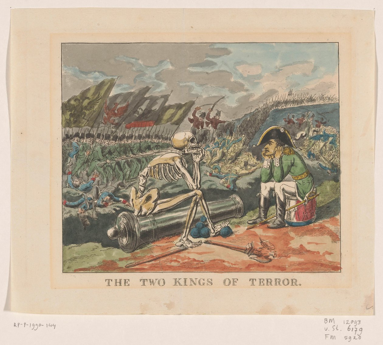 I due re del terrore, 1813 da Anonymous