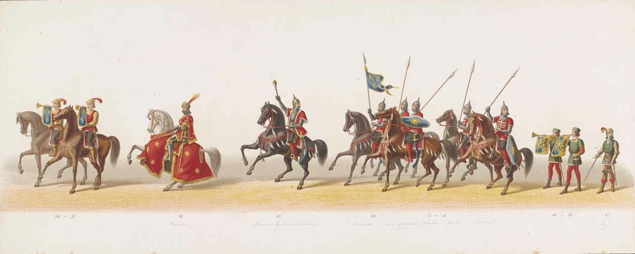 Parata di Delft del 1873 (terza tavola) da Anonymous