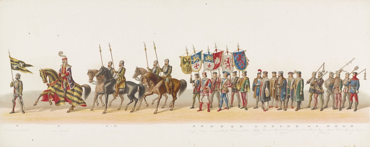 Parata di Delft del 1873 (seconda tavola) da Anonymous
