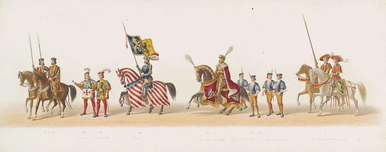 Parata di Delft del 1873 (quinta tavola) da Anonymous