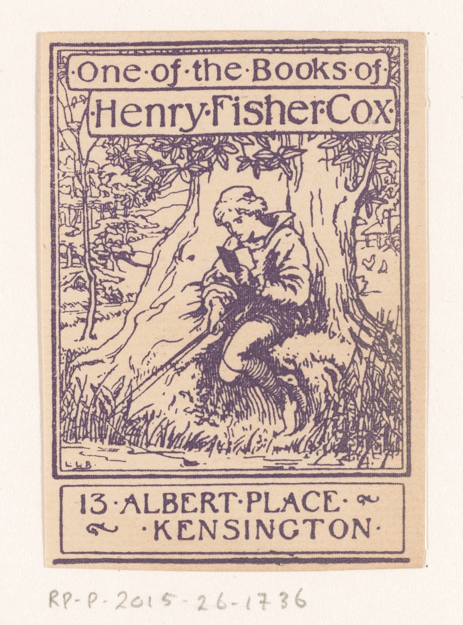 Ex libris di Henry Fisher Cox da Anonymous