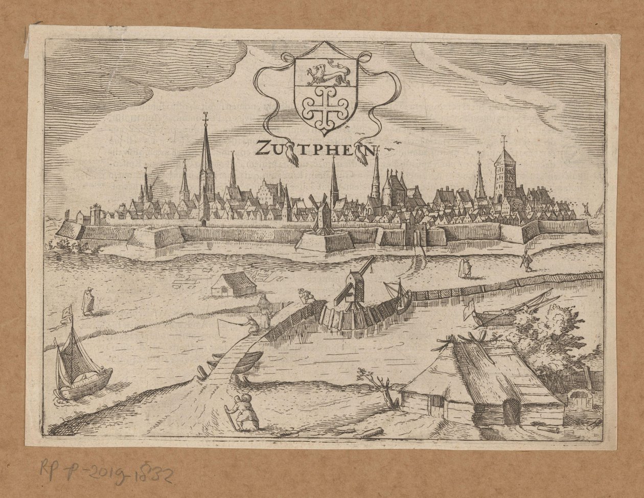 Veduta di Zutphen dall