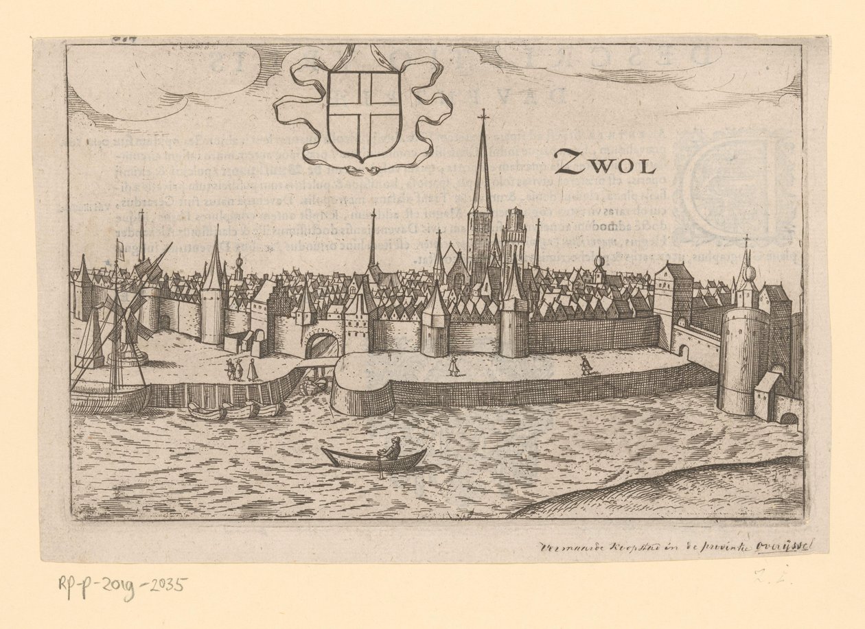 Veduta di Zwolle dall