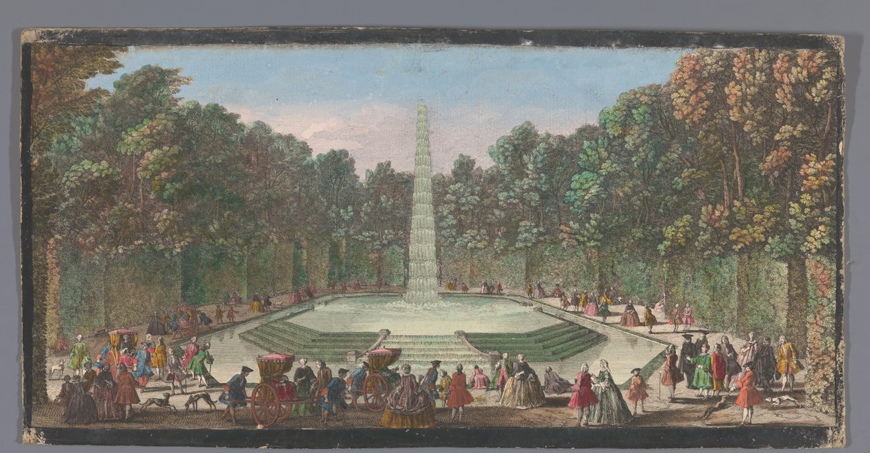 Veduta della Fontaine de l