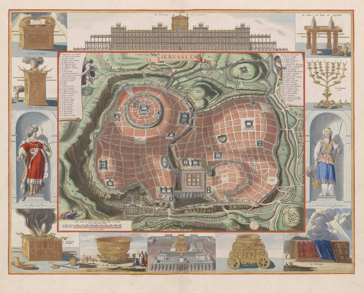 Veduta del Monte del Tempio di Gerusalemme da est da Anonymous