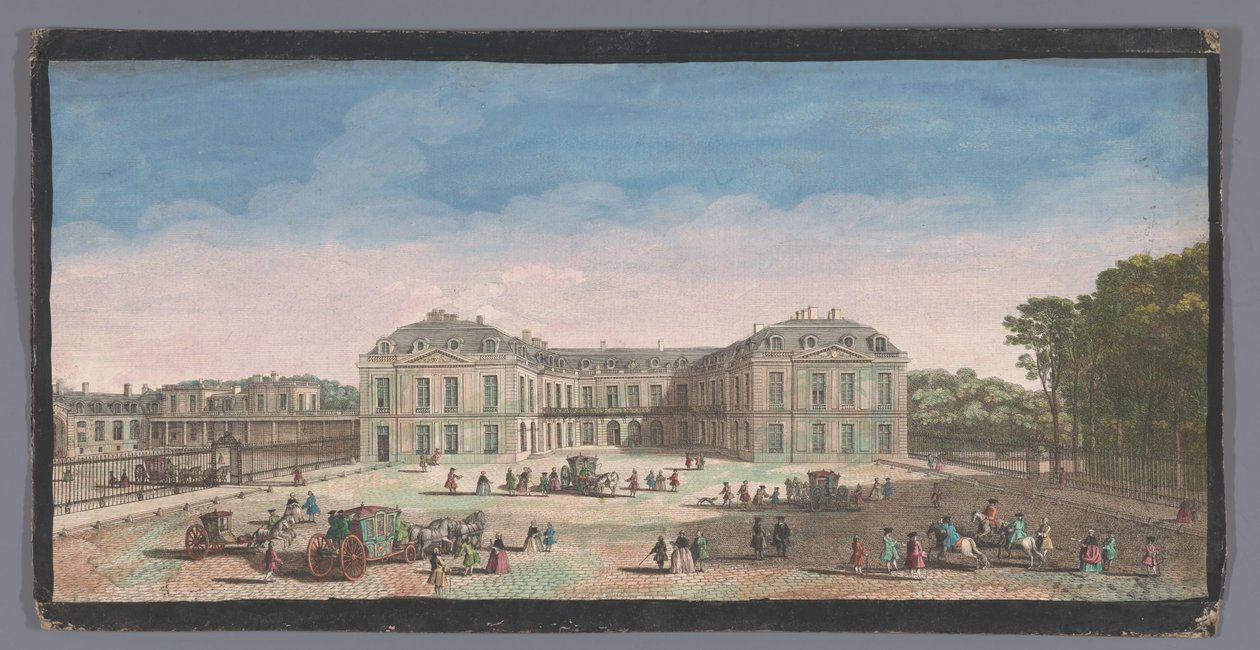 Vista del Château de Choisy da Anonymous
