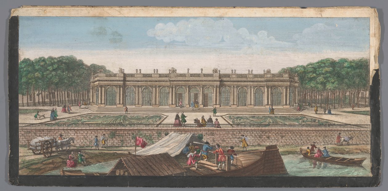 Veduta del Grand Trianon nel Giardino di Versailles da Anonymous