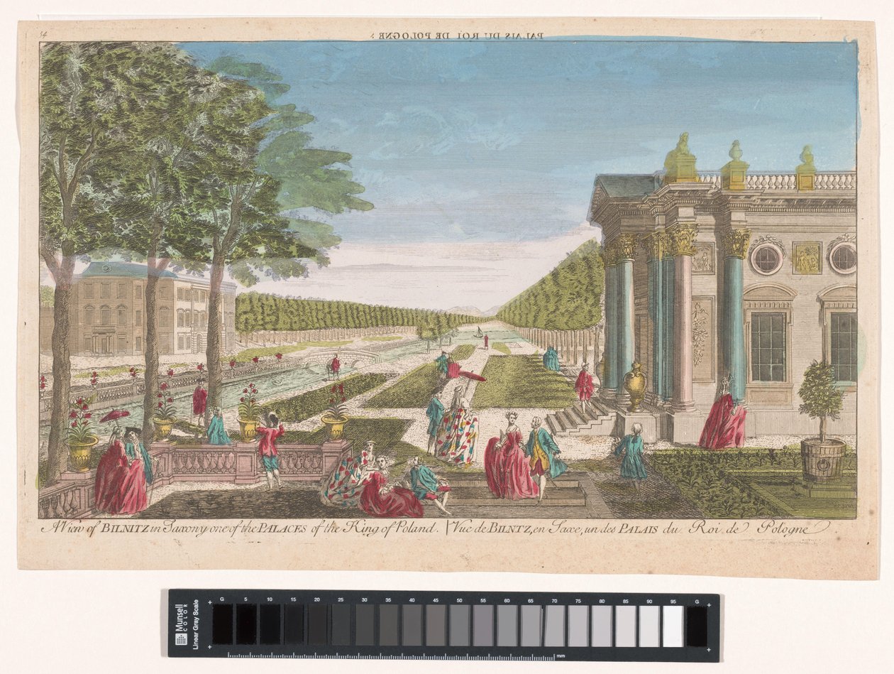 Veduta del Schloss Pillnitz da Anonymous