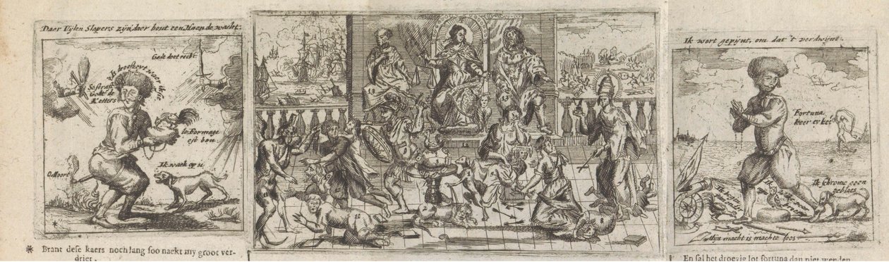 Teatro del lutto olandese, 1673 da Anonymous