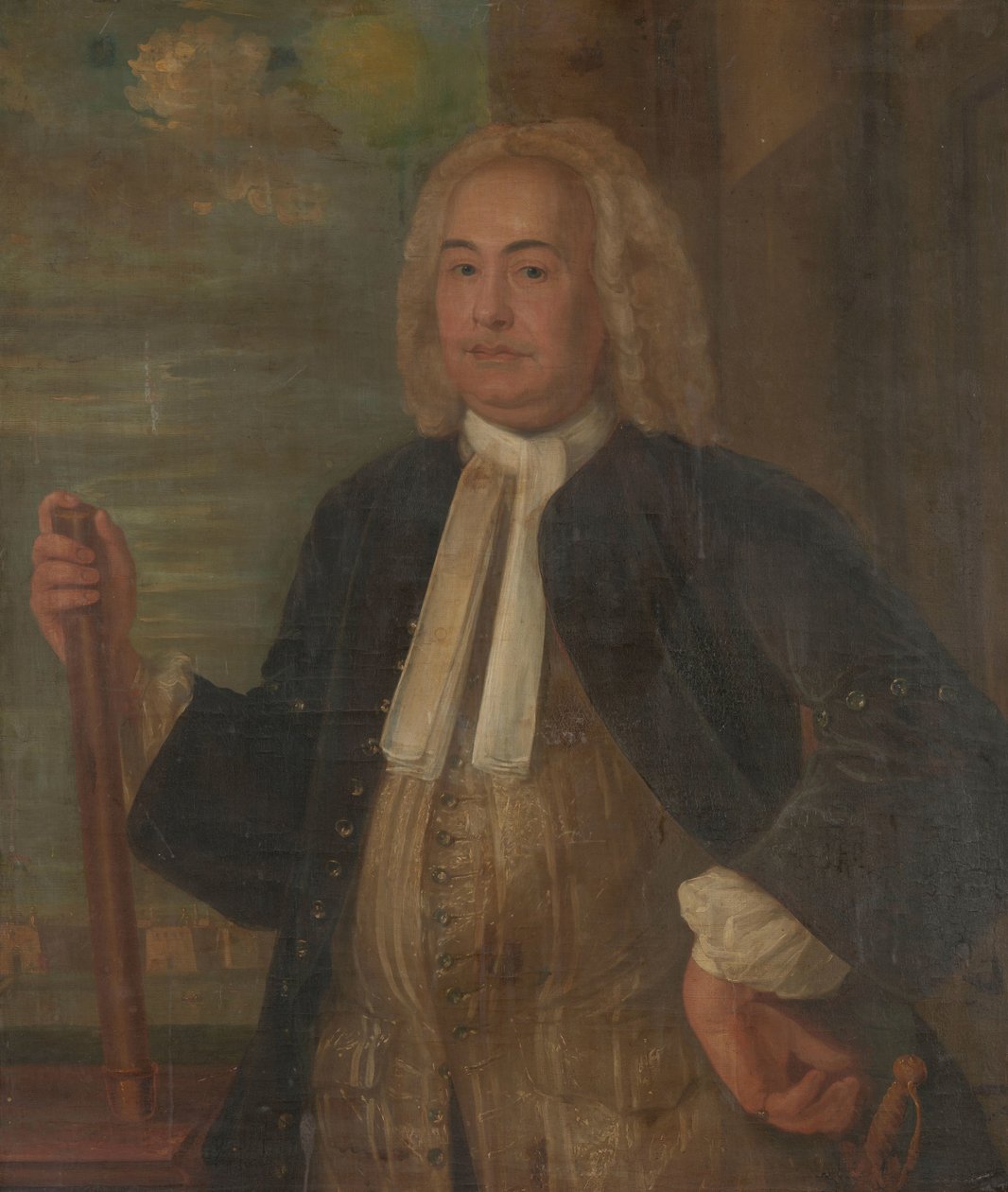 Ritratto di Johannes Thedens, Governatore Generale della Compagnia Olandese delle Indie Orientali da Anonymous
