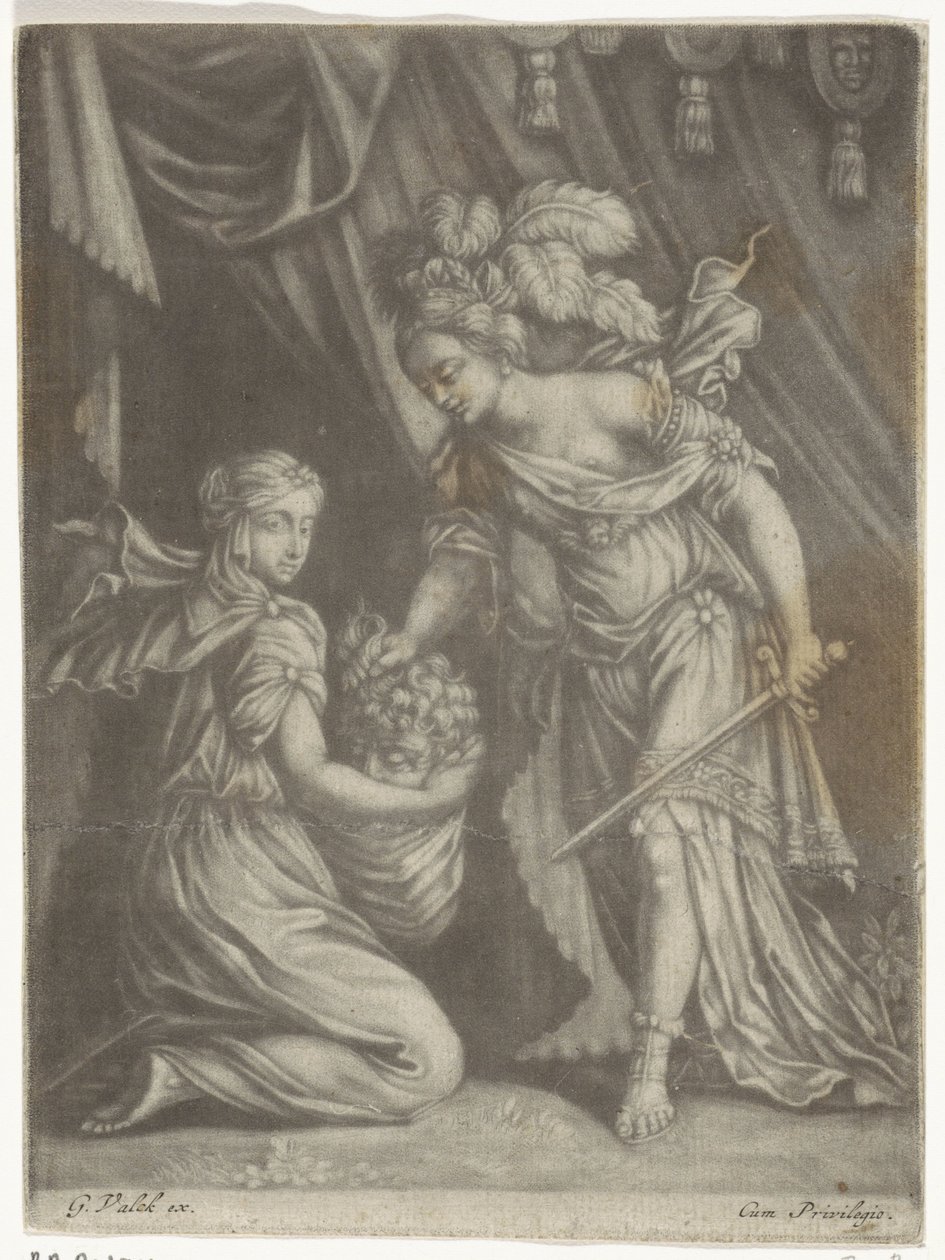 Giuditta con la testa di Oloferne da Anonymous