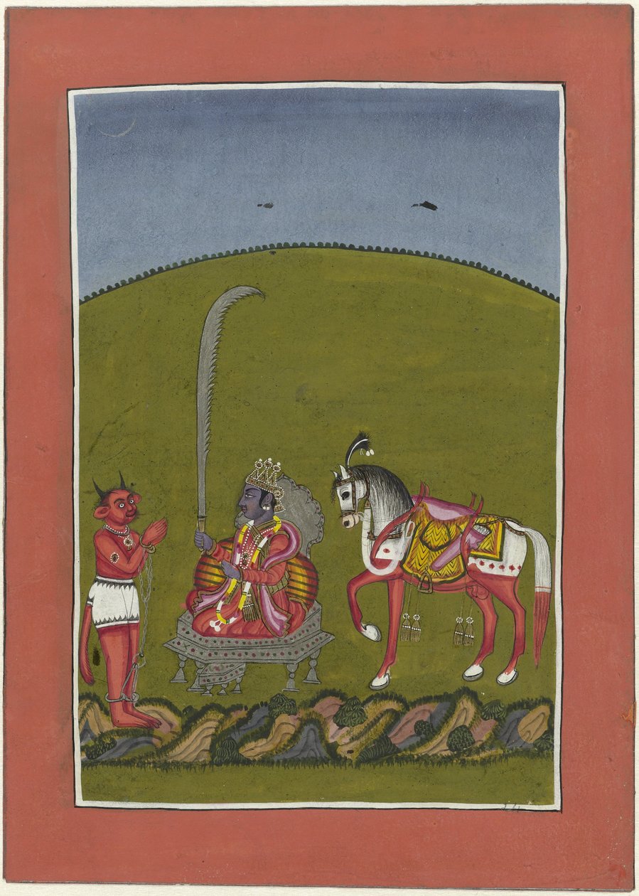 Kalki (la futura incarnazione di Vishnu) Avatar di Vishnu (titolo della serie) da Anonymous
