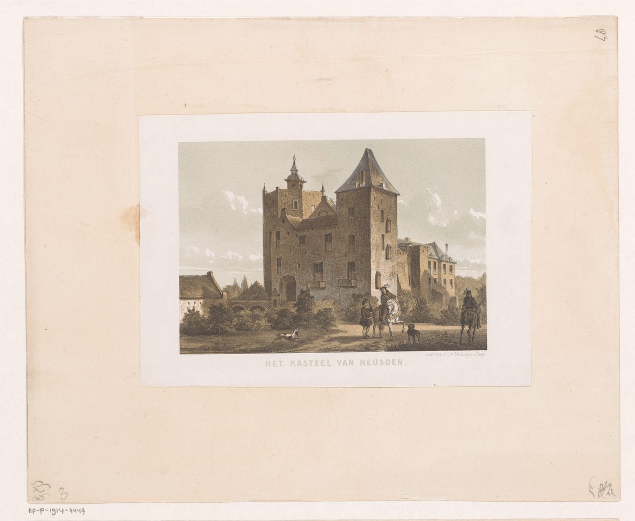 Castello di Heusden da Anonymous