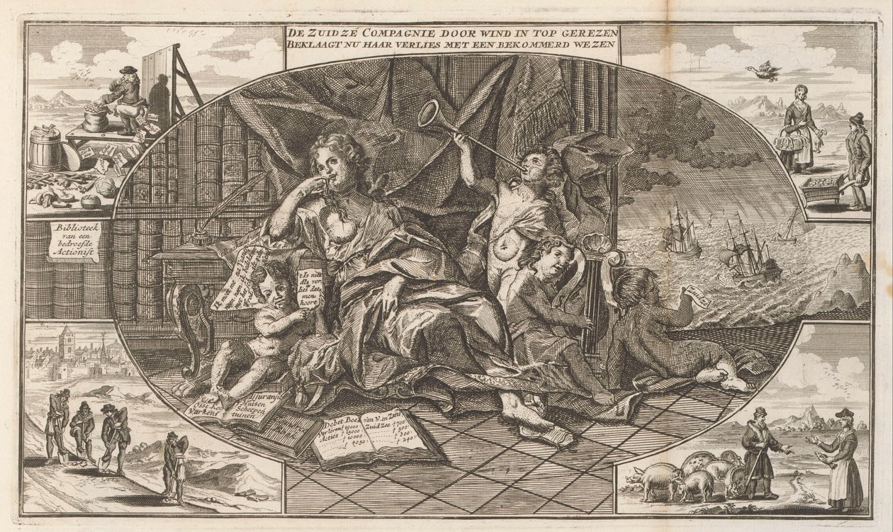 Lamento della Compagnia del Mare del Sud, 1720 da Anonymous