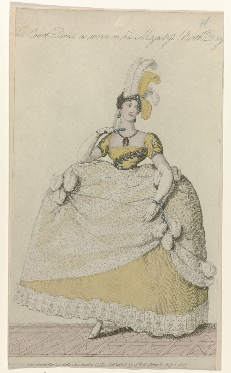 La Belle Assemblee, 1 luglio 1808, No. 32: L