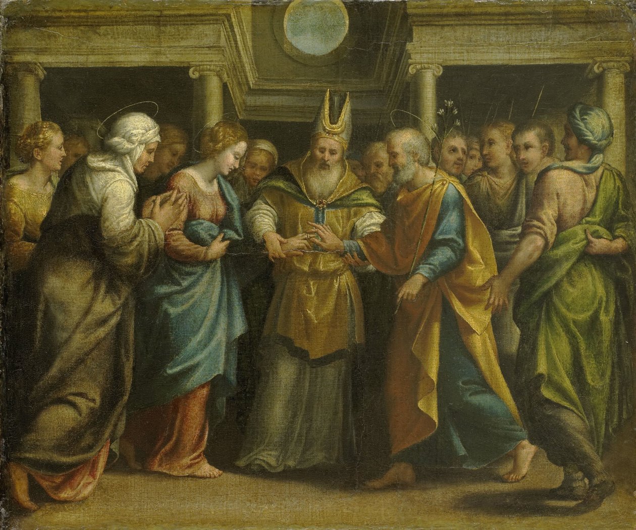Matrimonio di Maria e Giuseppe da Anonymous