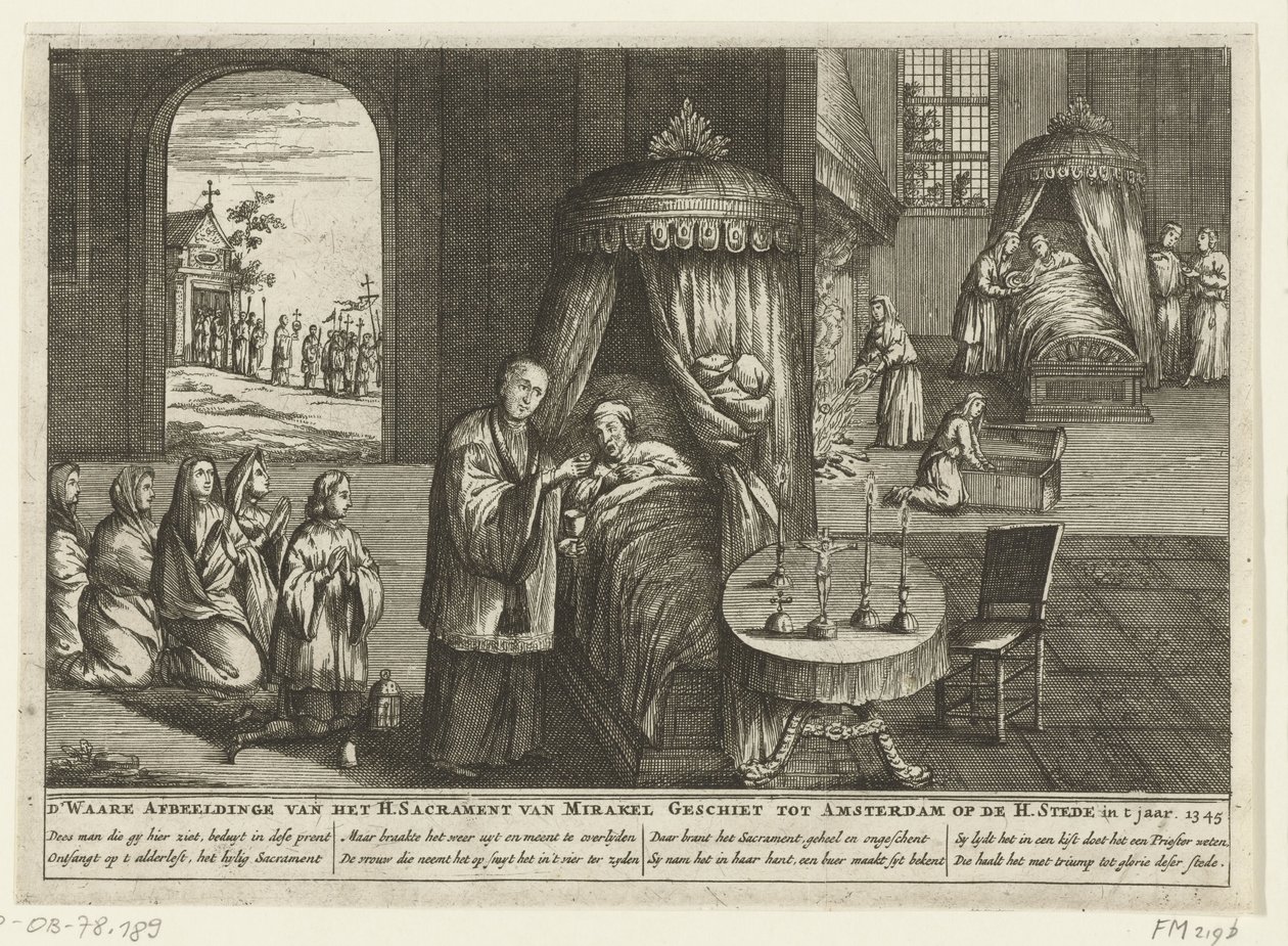 Miracolo di Amsterdam, 1345 da Anonymous