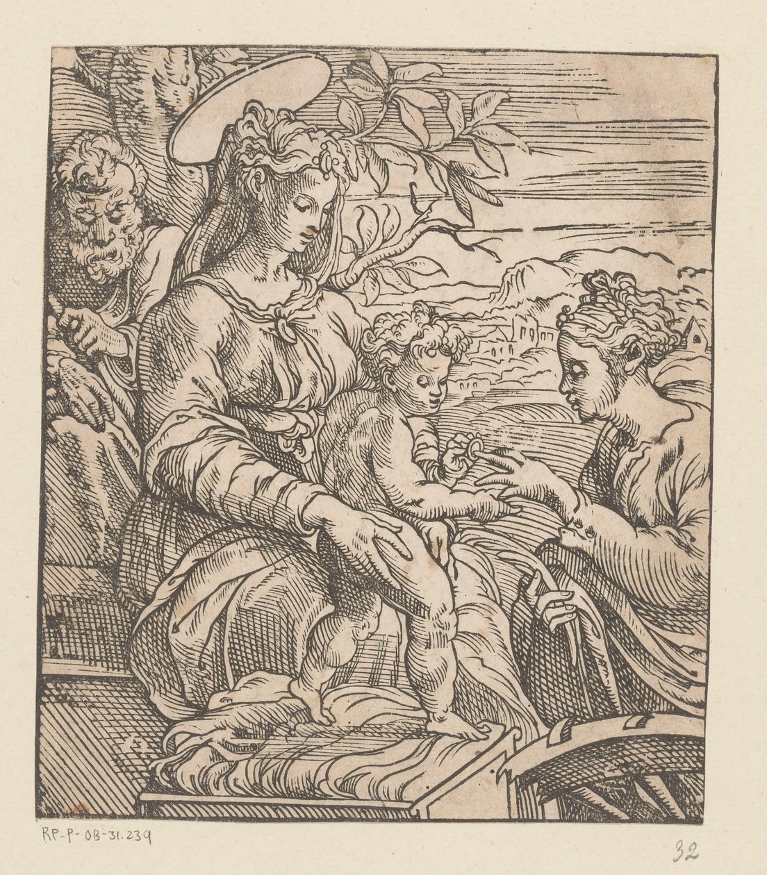 Matrimonio mistico di Santa Caterina da Anonymous