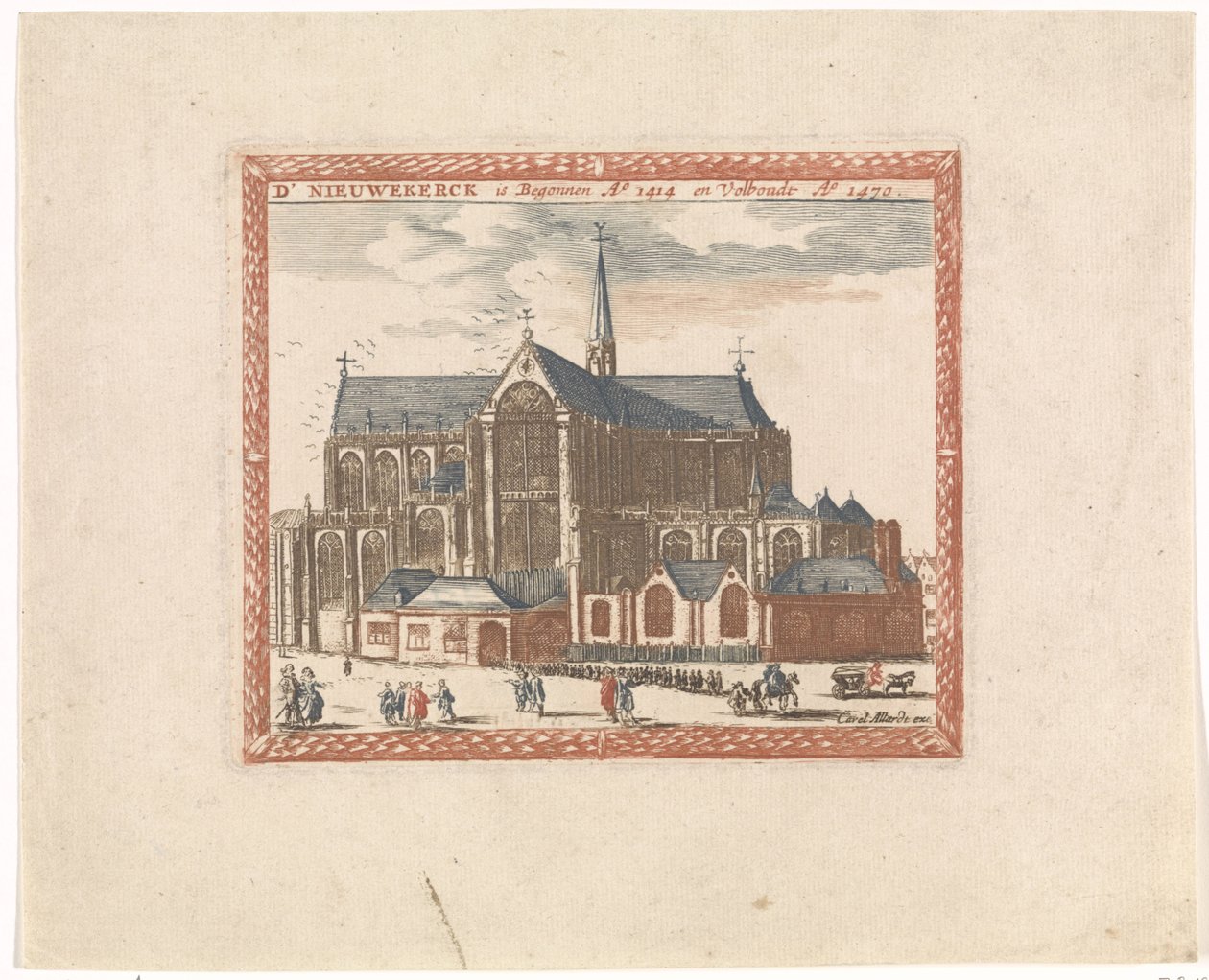 Nieuwe Kerk ad Amsterdam da Anonymous