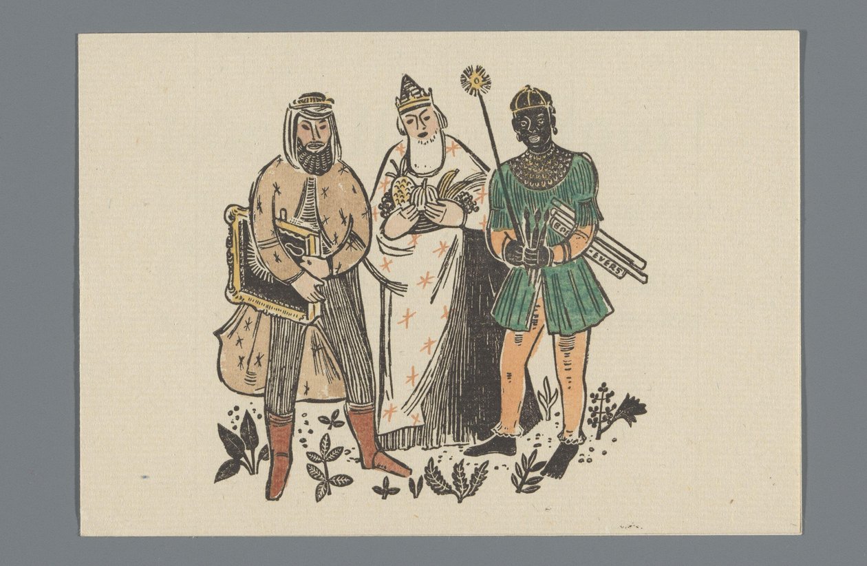 Auguri di Capodanno dalla fonderia di caratteri J. John Söhne da Anonymous