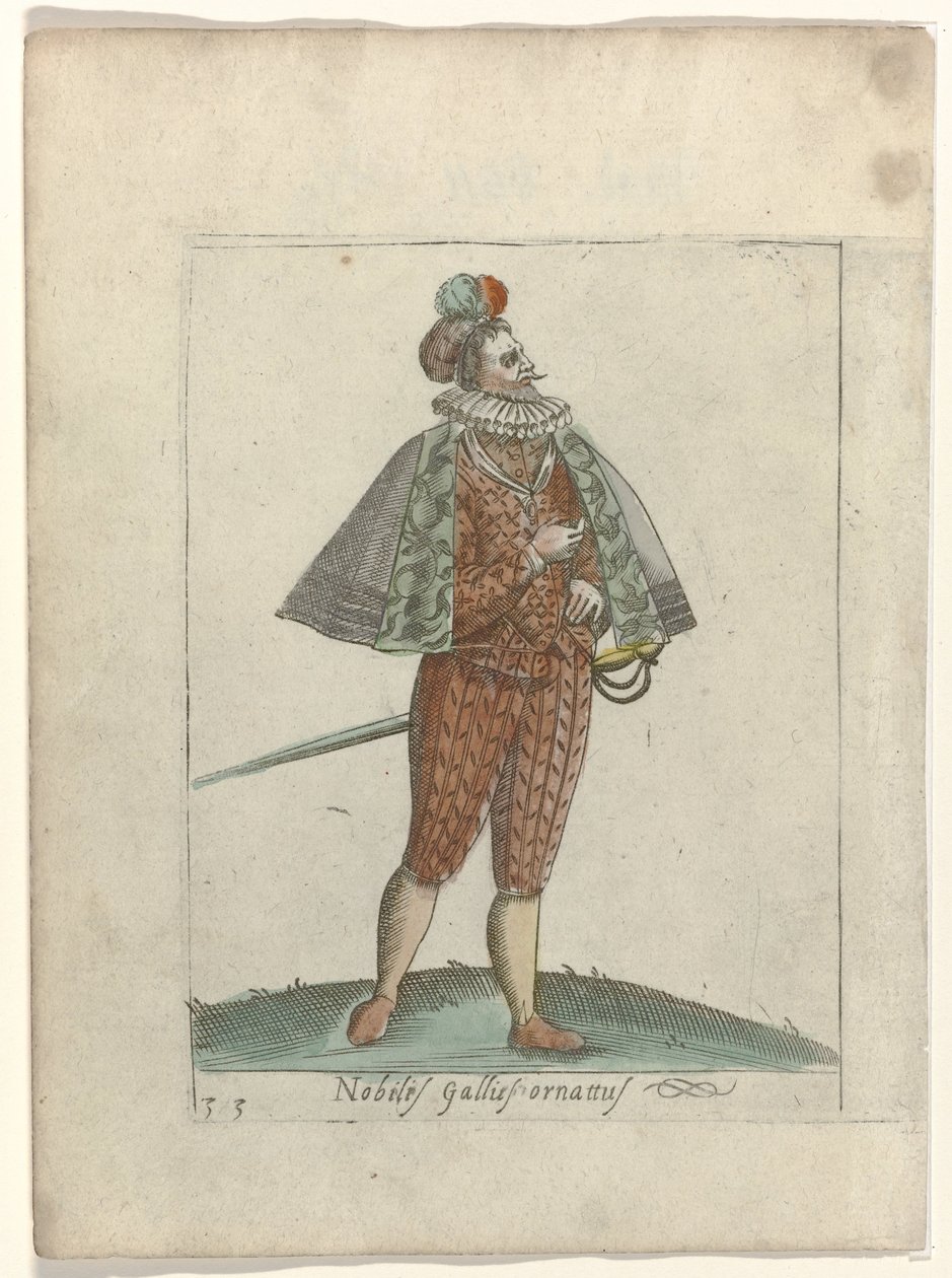 Nobilis Gallies ornattus da Anonymous