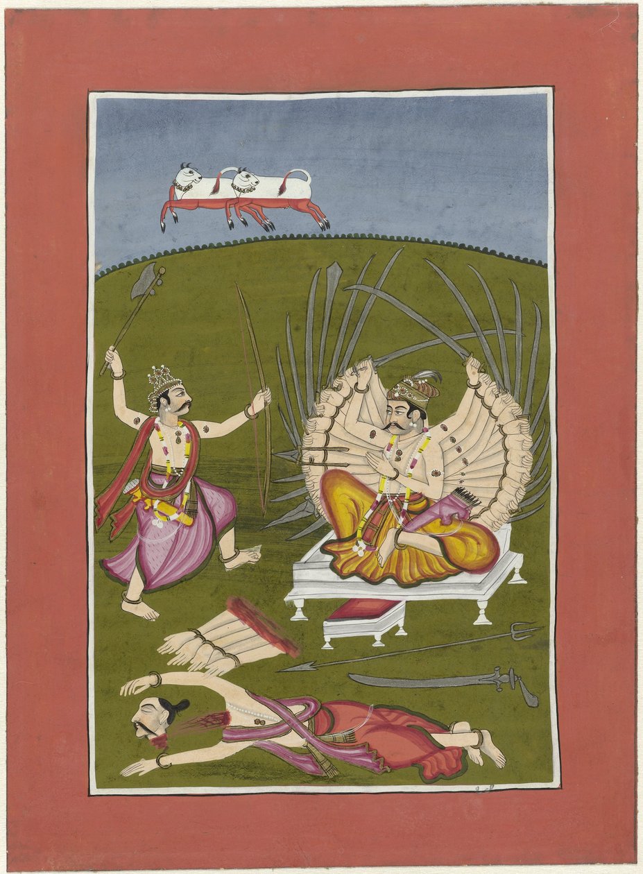 Parasurama (incarnazione di Vishnu come Rama-con-un