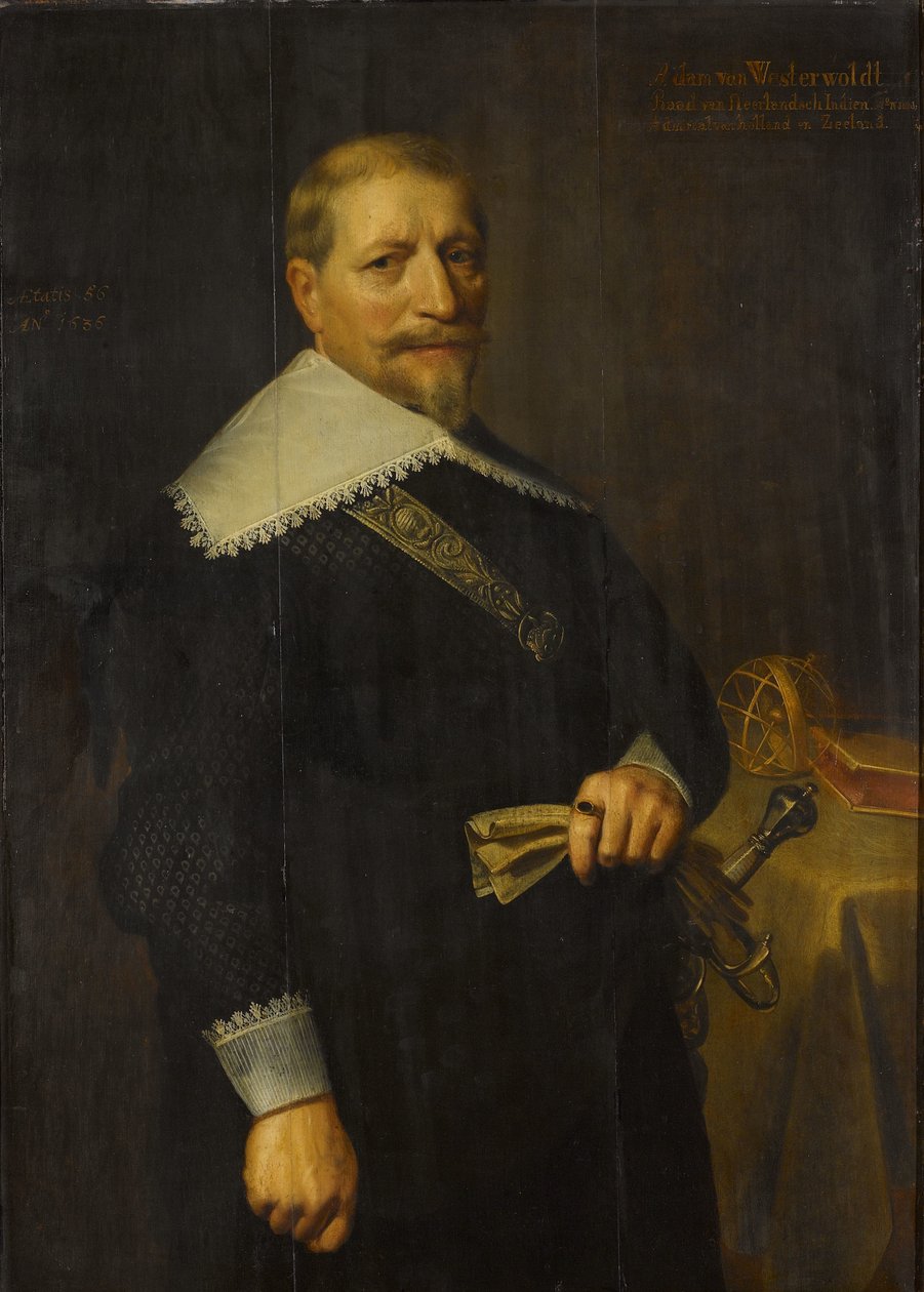 Ritratto di Adam van Westerwolt (1580-1639) da Anonymous