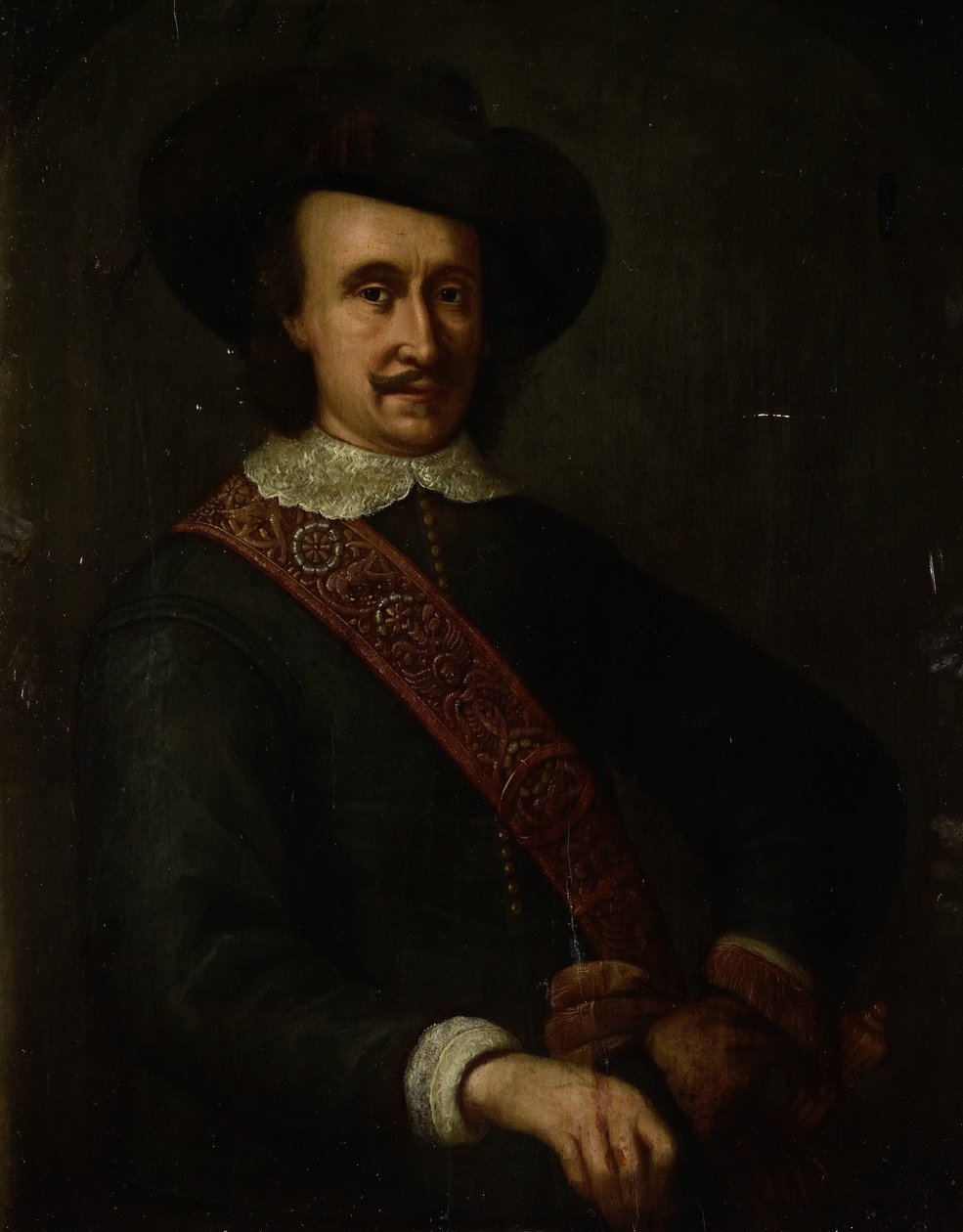 Ritratto di Cornelis van der Lijn, Governatore Generale delle Indie Orientali Olandesi da Anonymous