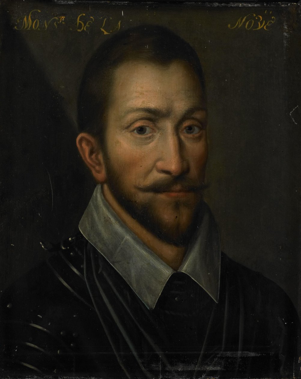 Ritratto di François de la Noue, Signore di Téligny, soprannominato Bras de Fer e le Bayard Huguenot da Anonymous