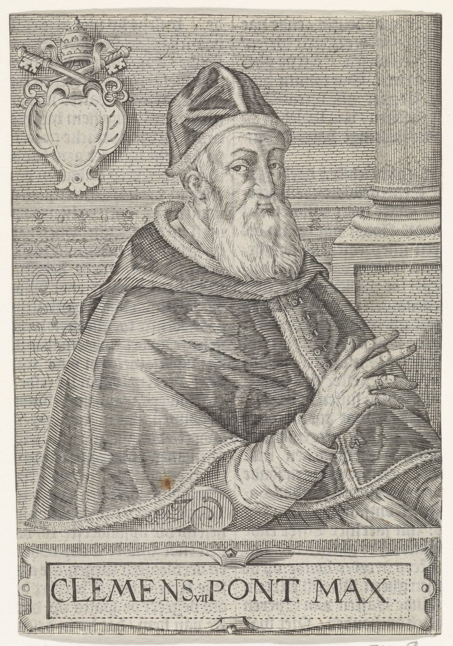 Ritratto di papa Clemente VII da Anonymous