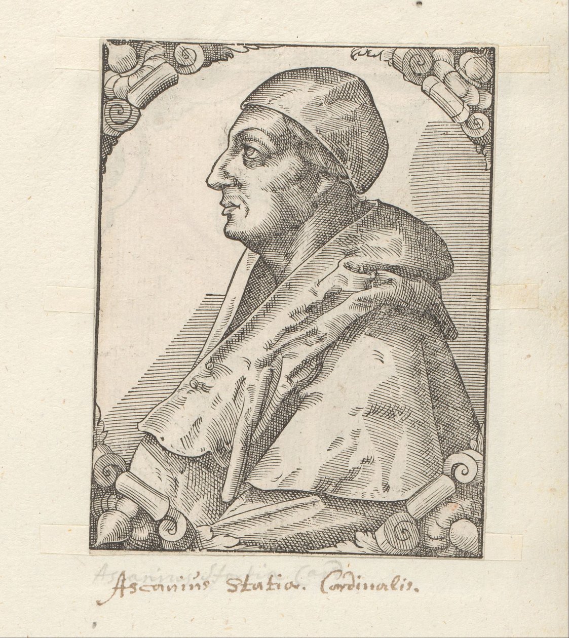 Ritratto di Ascanio Sforza da Anonymous