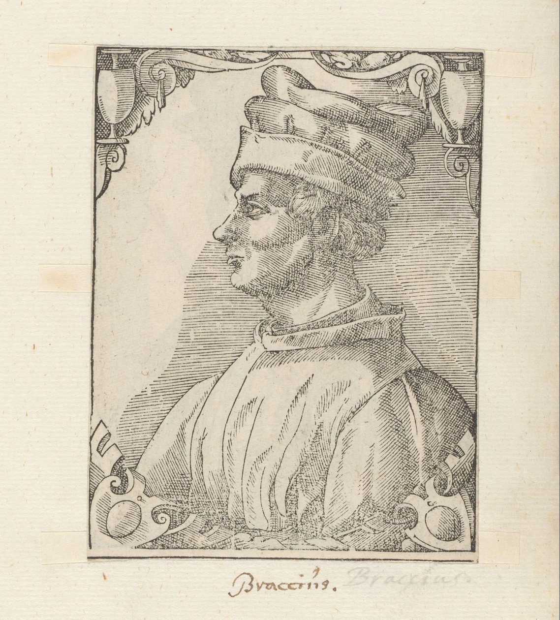 Ritratto di Braccio da Montone da Anonymous