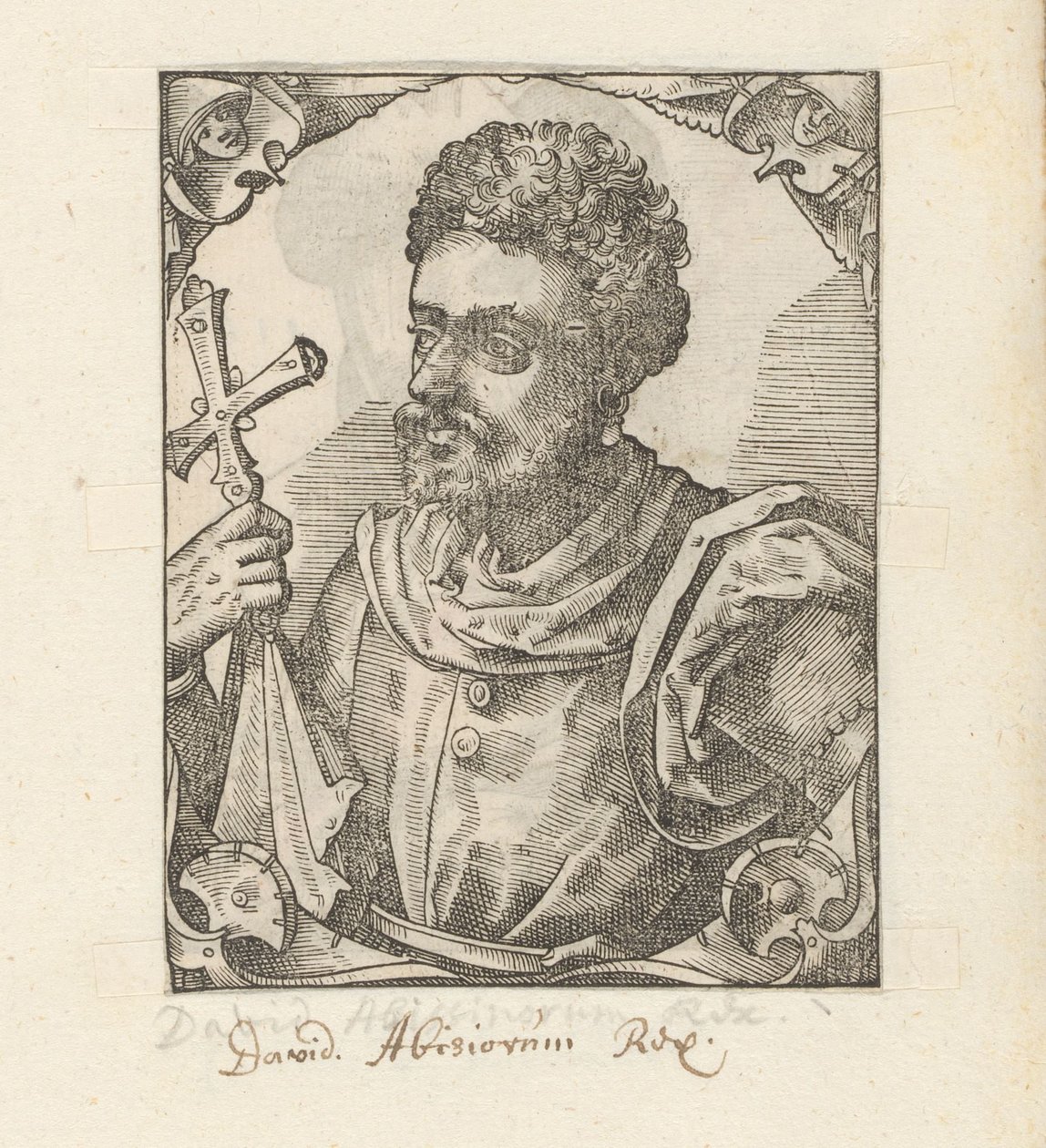 Ritratto di Dawit II, imperatore d