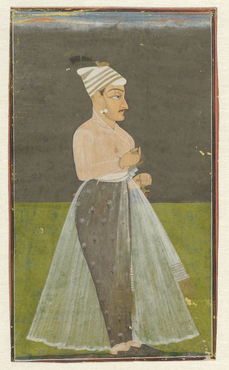 Ritratto di Daya Datta, Raja di Nurpur da Anonymous