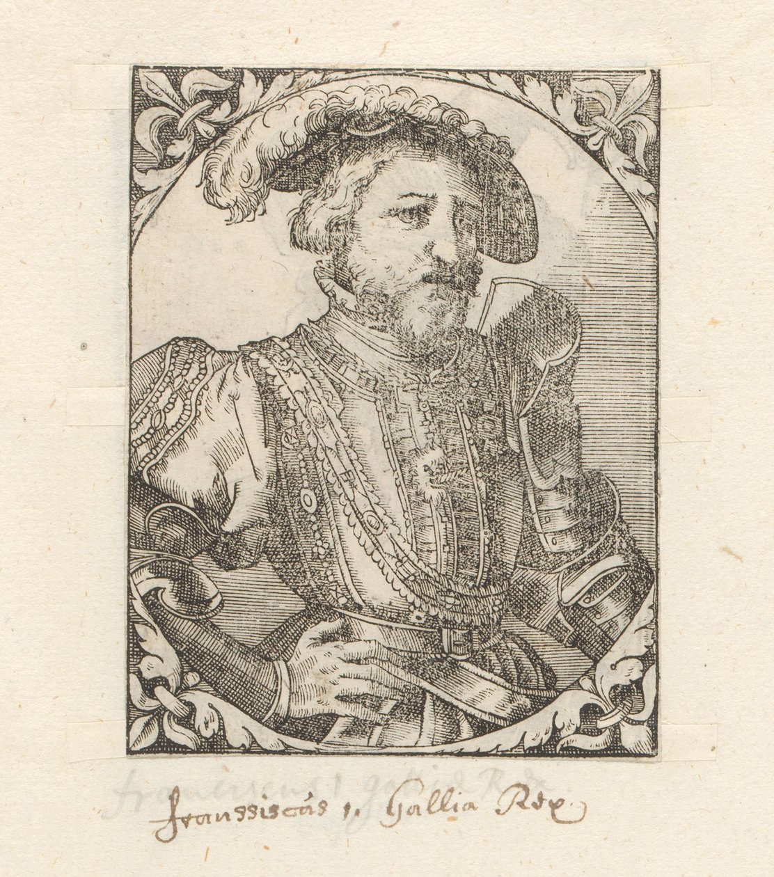 Ritratto di Francesco I di Valois-Angoulême, re di Francia da Anonymous