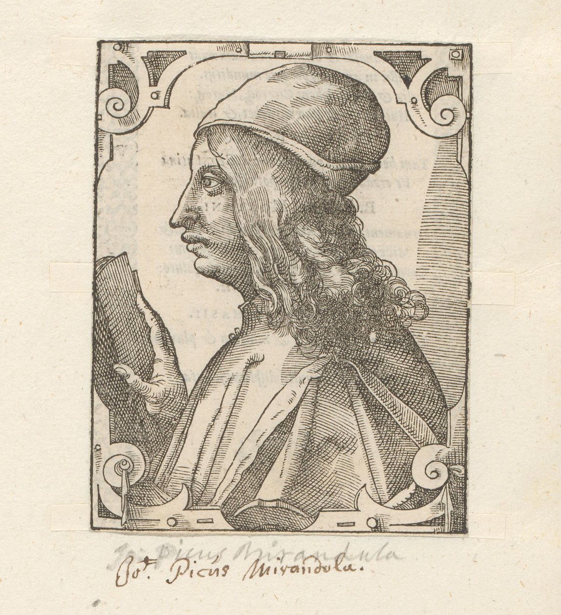 Ritratto di Giovanni Pico della Mirandola da Anonymous
