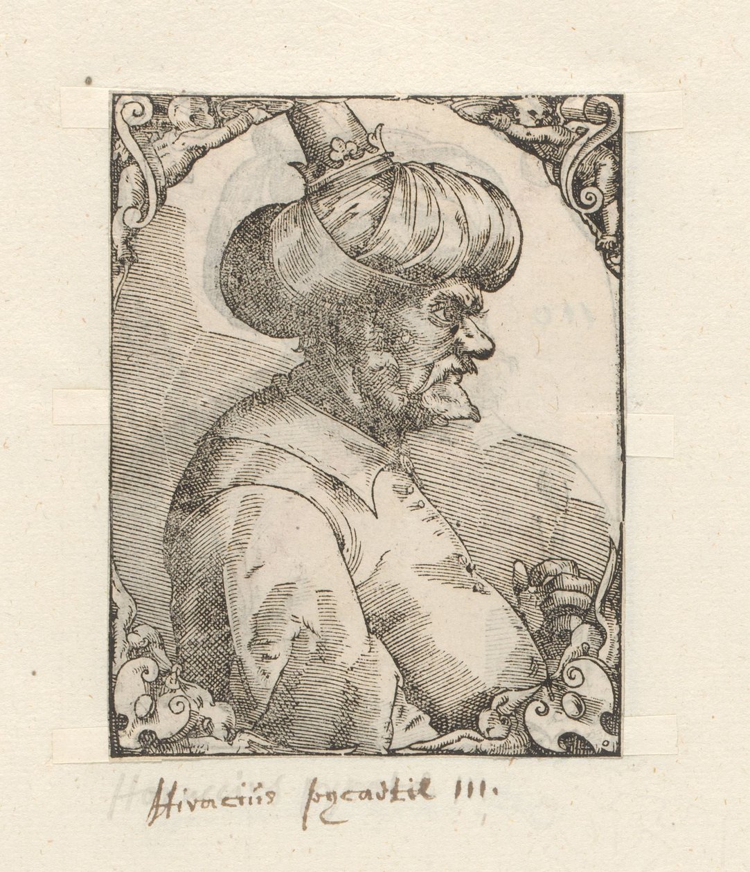 Ritratto di Horuccius Barbarosso da Anonymous