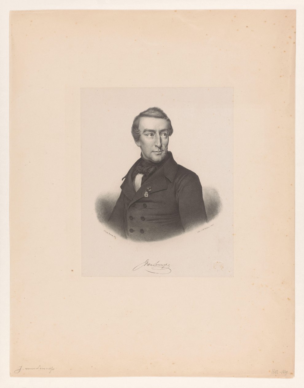 Ritratto di Jacob van Lennep da Anonymous